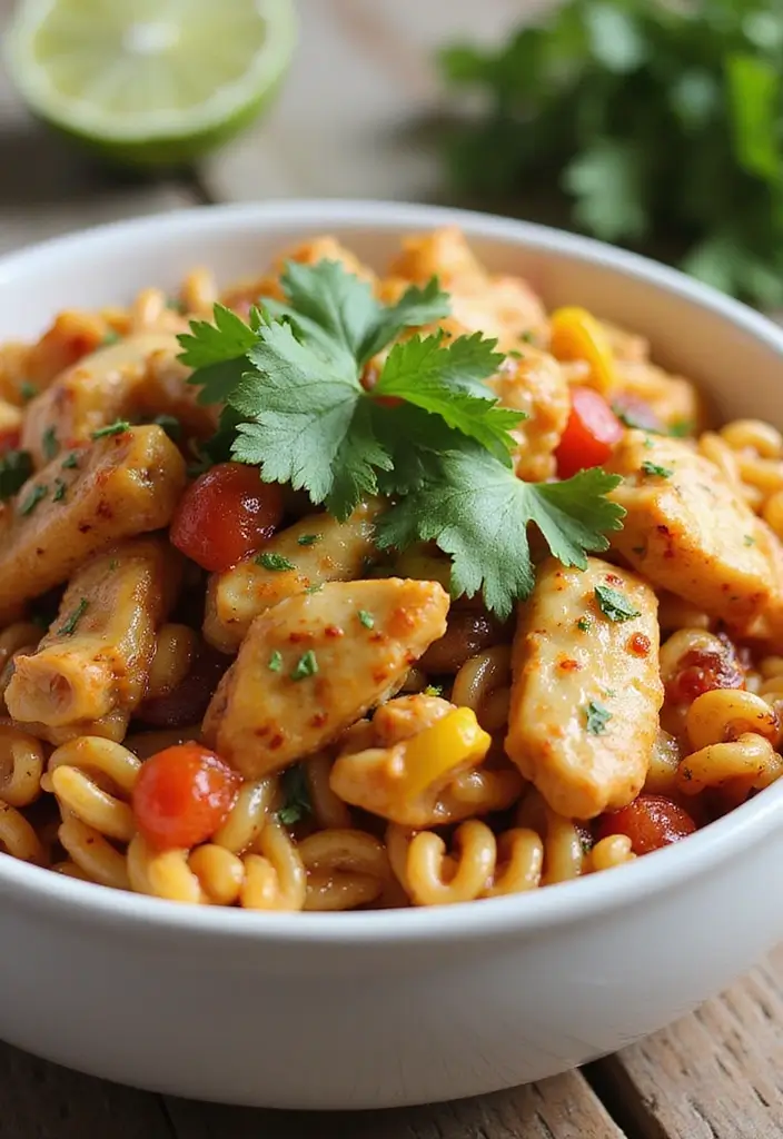 30 Pizza Pasta Salad Recipes for Summer Gatherings 145 30 Pizza Pasta Salad Recipes for Summer Gatherings - 23. Southwest Chicken Pizza Pasta Salad