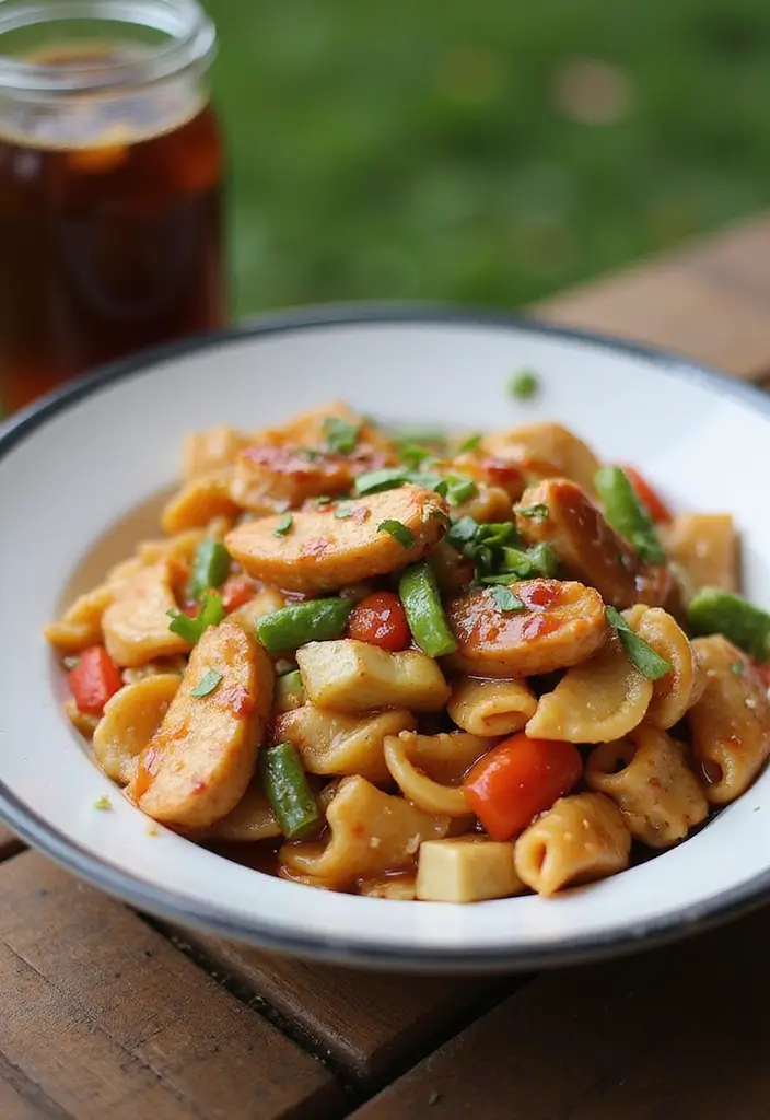 30 Pizza Pasta Salad Recipes for Summer Gatherings 152 30 Pizza Pasta Salad Recipes for Summer Gatherings - 24. Teriyaki Chicken Pizza Pasta Salad