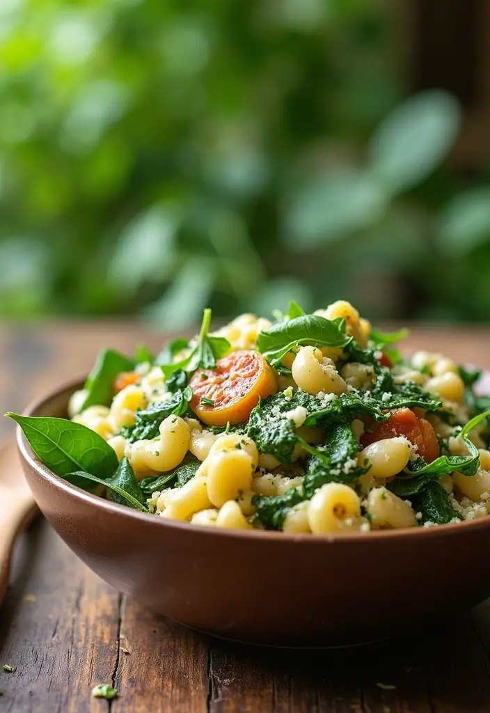 30 Pizza Pasta Salad Recipes for Summer Gatherings 43 30 Pizza Pasta Salad Recipes for Summer Gatherings - 7. Spinach and Artichoke Pizza Pasta Salad