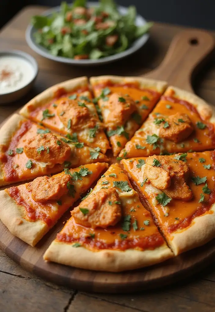 30 Recipes Using Premade Pizza Crust for Quick Homemade Dinners 64 30 Recipes Using Premade Pizza Crust for Quick Homemade Dinners - 10. Buffalo Chicken Pizza