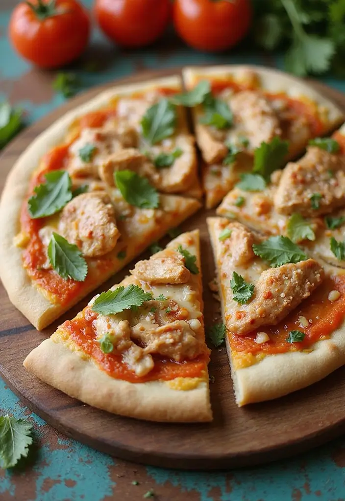 30 Recipes Using Premade Pizza Crust for Quick Homemade Dinners 102 30 Recipes Using Premade Pizza Crust for Quick Homemade Dinners - 16. Thai Chicken Pizza