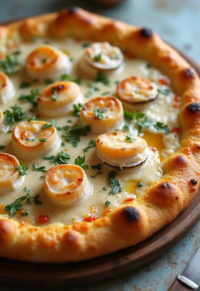 30 Recipes Using Premade Pizza Crust for Quick Homemade Dinners 109 30 Recipes Using Premade Pizza Crust for Quick Homemade Dinners - 17. Clam Chowder Pizza