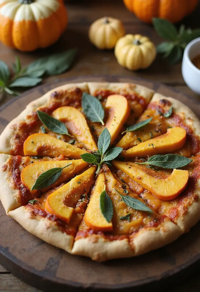 30 Recipes Using Premade Pizza Crust for Quick Homemade Dinners 142 30 Recipes Using Premade Pizza Crust for Quick Homemade Dinners - 22. Pumpkin and Sage Pizza