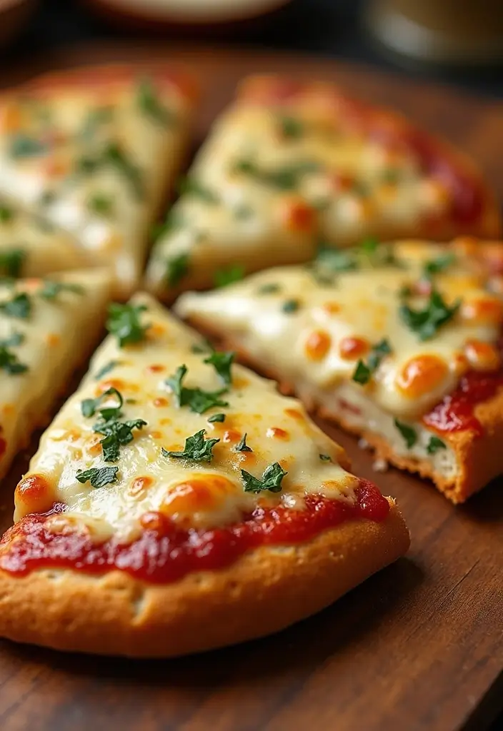 30 Recipes Using Premade Pizza Crust for Quick Homemade Dinners 170 30 Recipes Using Premade Pizza Crust for Quick Homemade Dinners - 26. Cheesy Garlic Bread Pizza