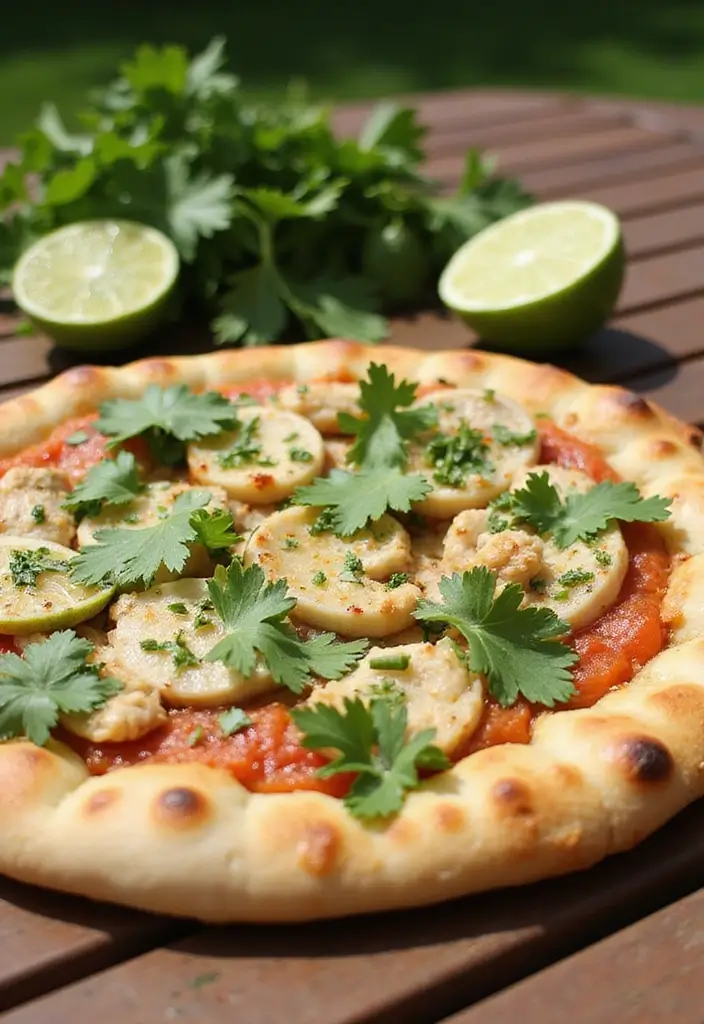 30 Recipes Using Premade Pizza Crust for Quick Homemade Dinners 177 30 Recipes Using Premade Pizza Crust for Quick Homemade Dinners - 27. Cilantro Lime Chicken Pizza