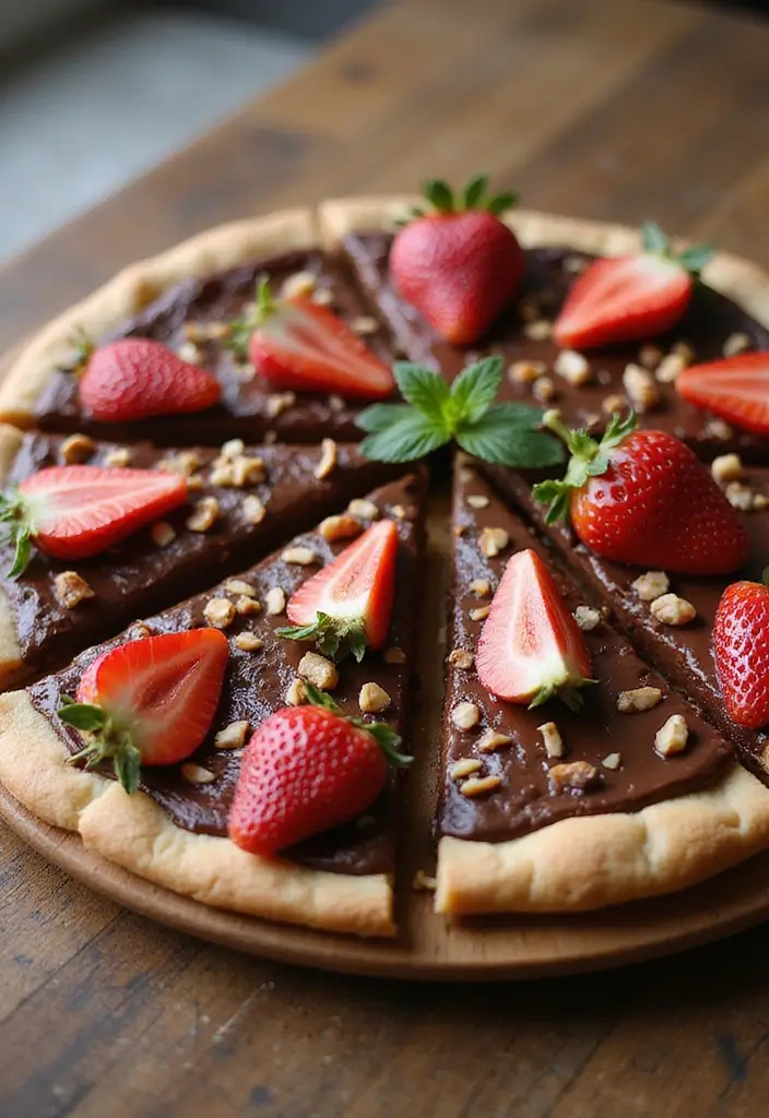30 Recipes Using Premade Pizza Crust for Quick Homemade Dinners 191 30 Recipes Using Premade Pizza Crust for Quick Homemade Dinners - 29. Chocolate Hazelnut Pizza