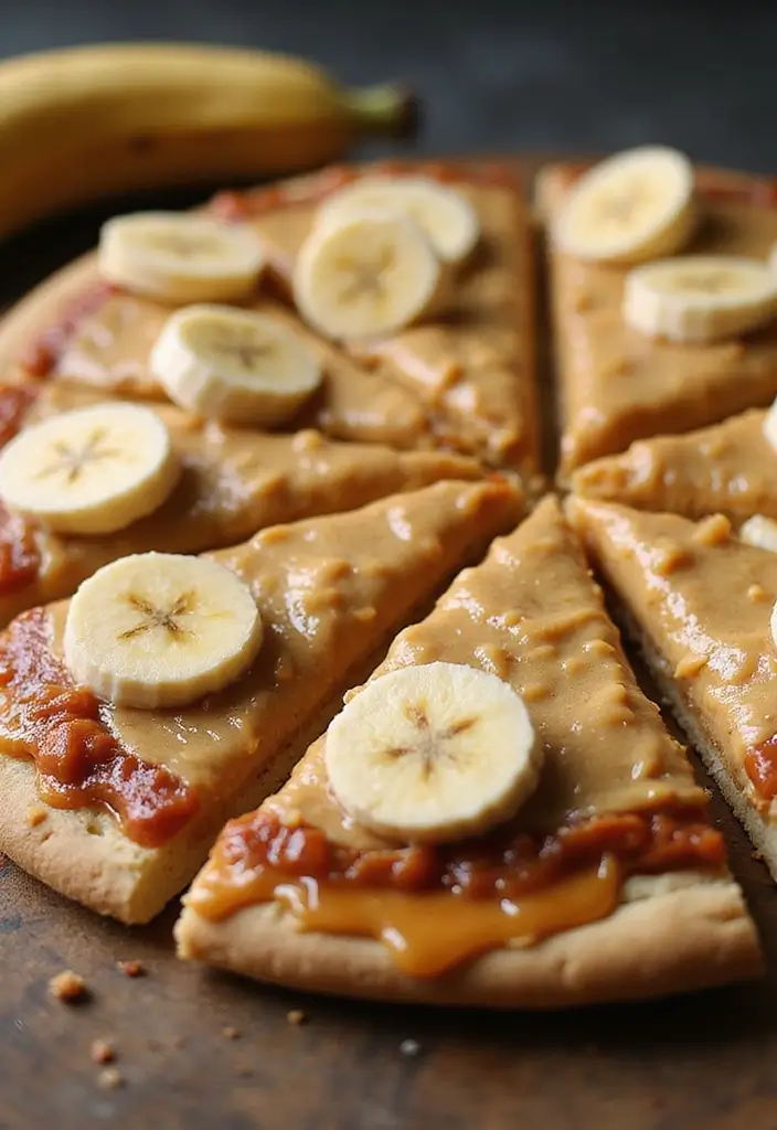 30 Recipes Using Premade Pizza Crust for Quick Homemade Dinners 198 30 Recipes Using Premade Pizza Crust for Quick Homemade Dinners - 30. Peanut Butter Banana Pizza