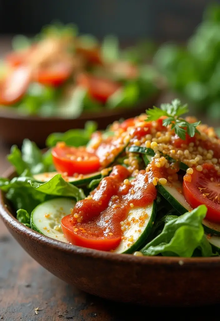 30 Recipes with Pizza Sauce That Go Beyond Traditional Pizza 158 30 Recipes with Pizza Sauce That Go Beyond Traditional Pizza - 24. Pizza Sauce Salad Dressing