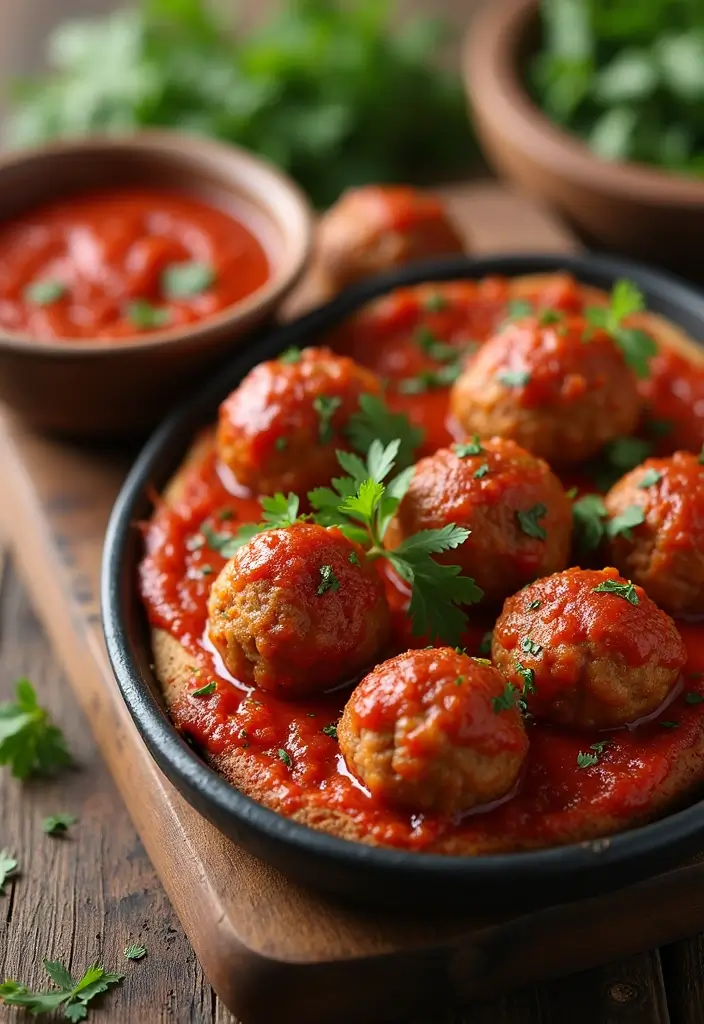 30 Recipes with Pizza Sauce That Go Beyond Traditional Pizza 43 30 Recipes with Pizza Sauce That Go Beyond Traditional Pizza - 7. Pizza Sauce Meatballs