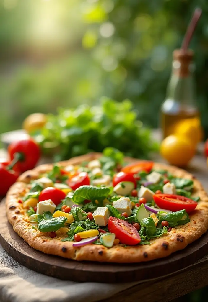 30 Whole 30 Pizza Recipes That Keep It Clean and Satisfying 105 30 Whole 30 Pizza Recipes That Keep It Clean and Satisfying - 17. Greek Salad Pizza