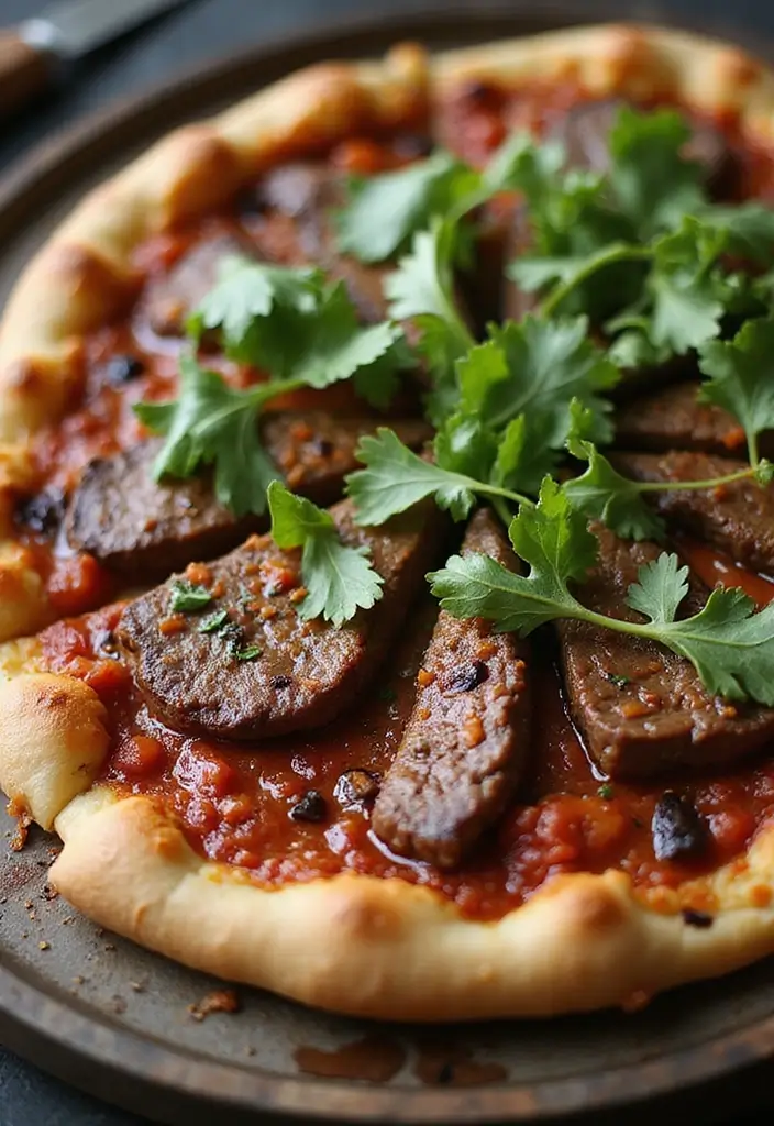 30 Whole 30 Pizza Recipes That Keep It Clean and Satisfying 124 30 Whole 30 Pizza Recipes That Keep It Clean and Satisfying - 20. Chimichurri Steak Pizza