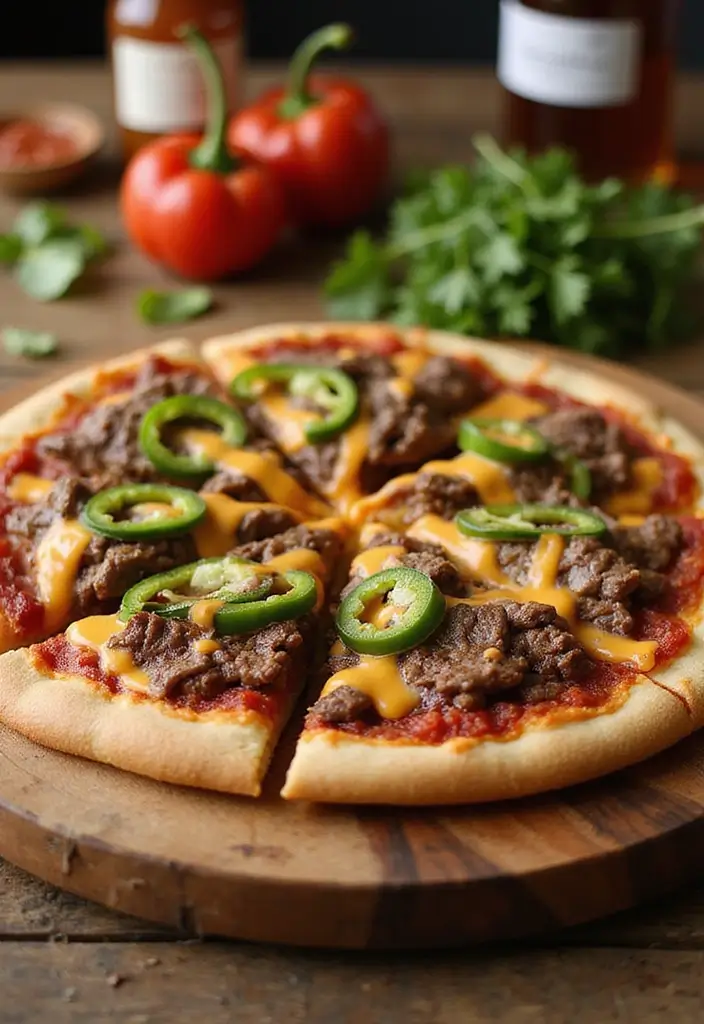 30 Whole 30 Pizza Recipes That Keep It Clean and Satisfying 180 30 Whole 30 Pizza Recipes That Keep It Clean and Satisfying - 28. Philly Cheesesteak Pizza