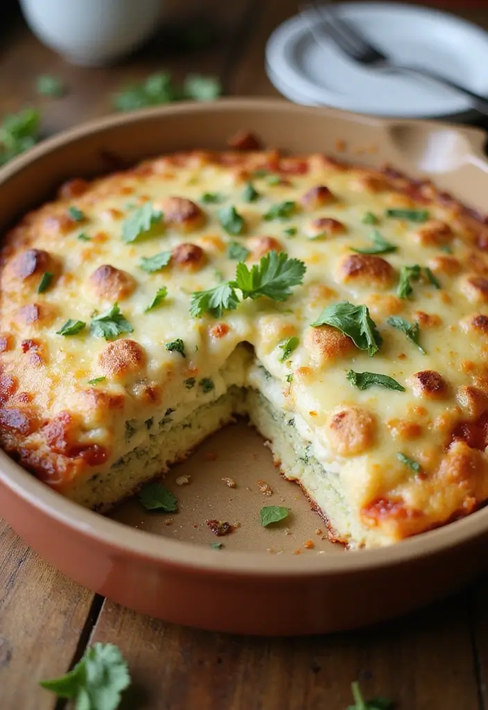 30 Whole 30 Pizza Recipes That Keep It Clean and Satisfying 44 30 Whole 30 Pizza Recipes That Keep It Clean and Satisfying - 8. Chicken Zucchini Pizza Casserole