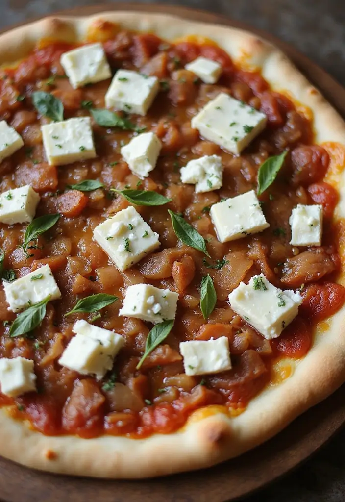 30 Wood Fired Pizza Oven Recipes for Perfect Crispy Crusts 81 30 Wood Fired Pizza Oven Recipes for Perfect Crispy Crusts - 13. Caramelized Onion and Blue Cheese