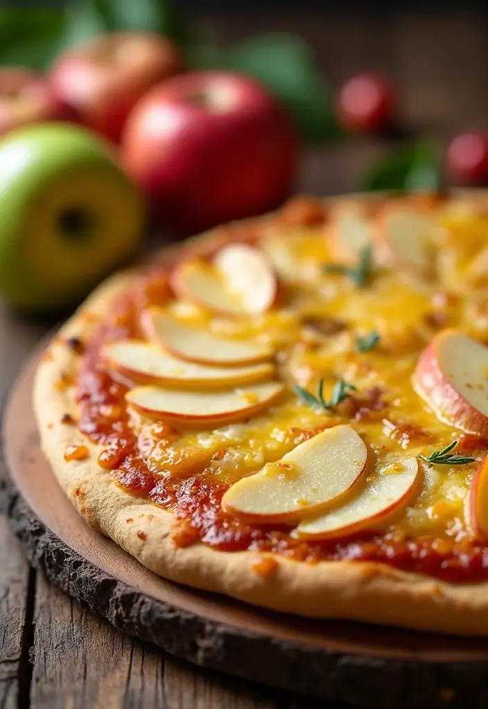 30 Wood Fired Pizza Oven Recipes for Perfect Crispy Crusts 88 30 Wood Fired Pizza Oven Recipes for Perfect Crispy Crusts - 14. Apple and Cheddar Pizza