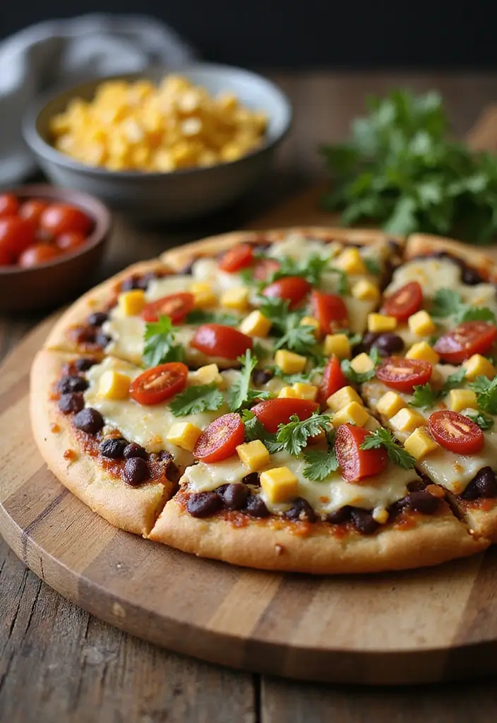 30 Wood Fired Pizza Oven Recipes for Perfect Crispy Crusts 154 30 Wood Fired Pizza Oven Recipes for Perfect Crispy Crusts - 24. Black Bean and Corn Pizza