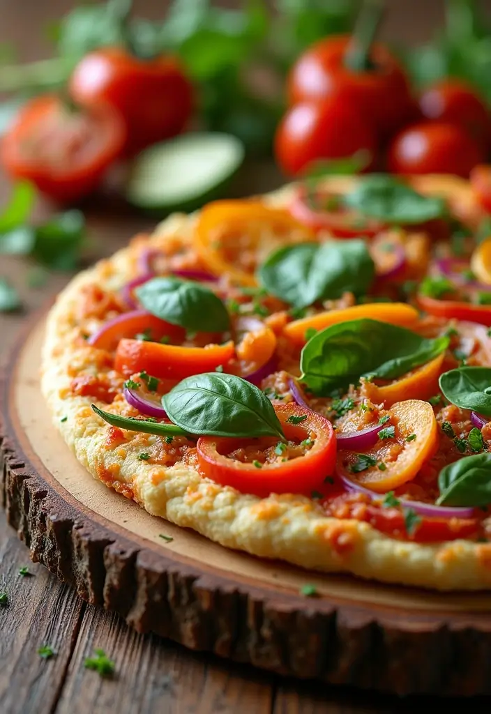 30 Wood Fired Pizza Oven Recipes for Perfect Crispy Crusts 189 30 Wood Fired Pizza Oven Recipes for Perfect Crispy Crusts - 29. Cauliflower Crust Vegetarian Pizza