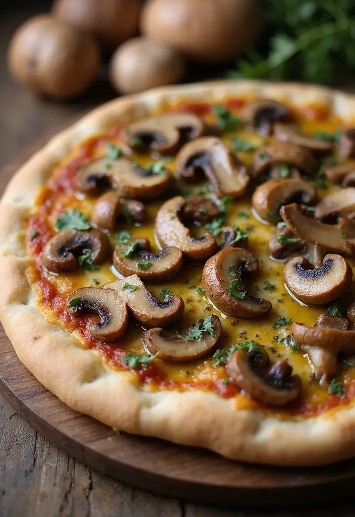 30 Wood Fired Pizza Oven Recipes for Perfect Crispy Crusts 36 30 Wood Fired Pizza Oven Recipes for Perfect Crispy Crusts - 6. Rustic Mushroom and Truffle Oil